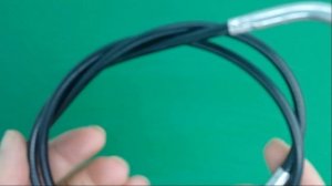 Трос (L=1140*980мм, 1 угол, Z, бобышка) блокировки дифференциала снегоубощика Калибр СНУБ-11,0/72ЕГД