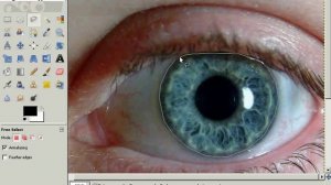 How To Change Your Eye Color Using Gimp.