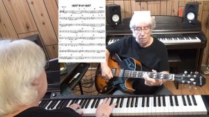HEART OF MY HEART - Jazz guitar & piano cover ( Ben Ryan )