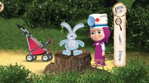 Поможем Маше вылечить голубого Зайчонка | Мультик для детей