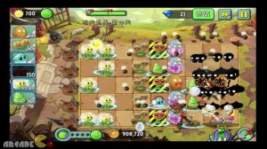 Plants Vs Zombies 2: Dandelion Nuclear Cucumber Kung Fu World New Plant (China Version)