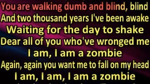 The Pretty Reckless Zombie (karaoke)(by request)