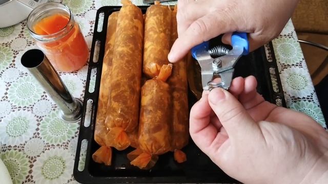 Приготовление рубленной колбасы из свинины в домашних условиях!!! Колбаса из свиной лопатки!!! Ч 1.