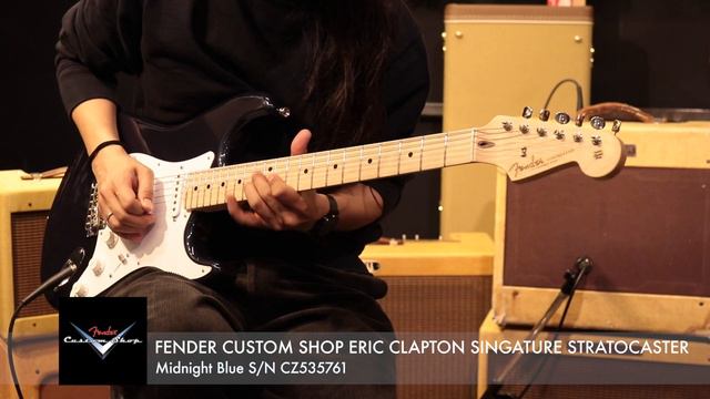 Fender Custom Shop Eric Clapton Stratocaster Midnight Blue【S/N CZ535761】【御茶ノ水本店】 смотреть онлайн