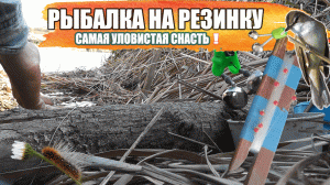 РЫБАЛКА НА РЕЗИНКУ / САМАЯ УЛОВИСТАЯ СНАСТЬ