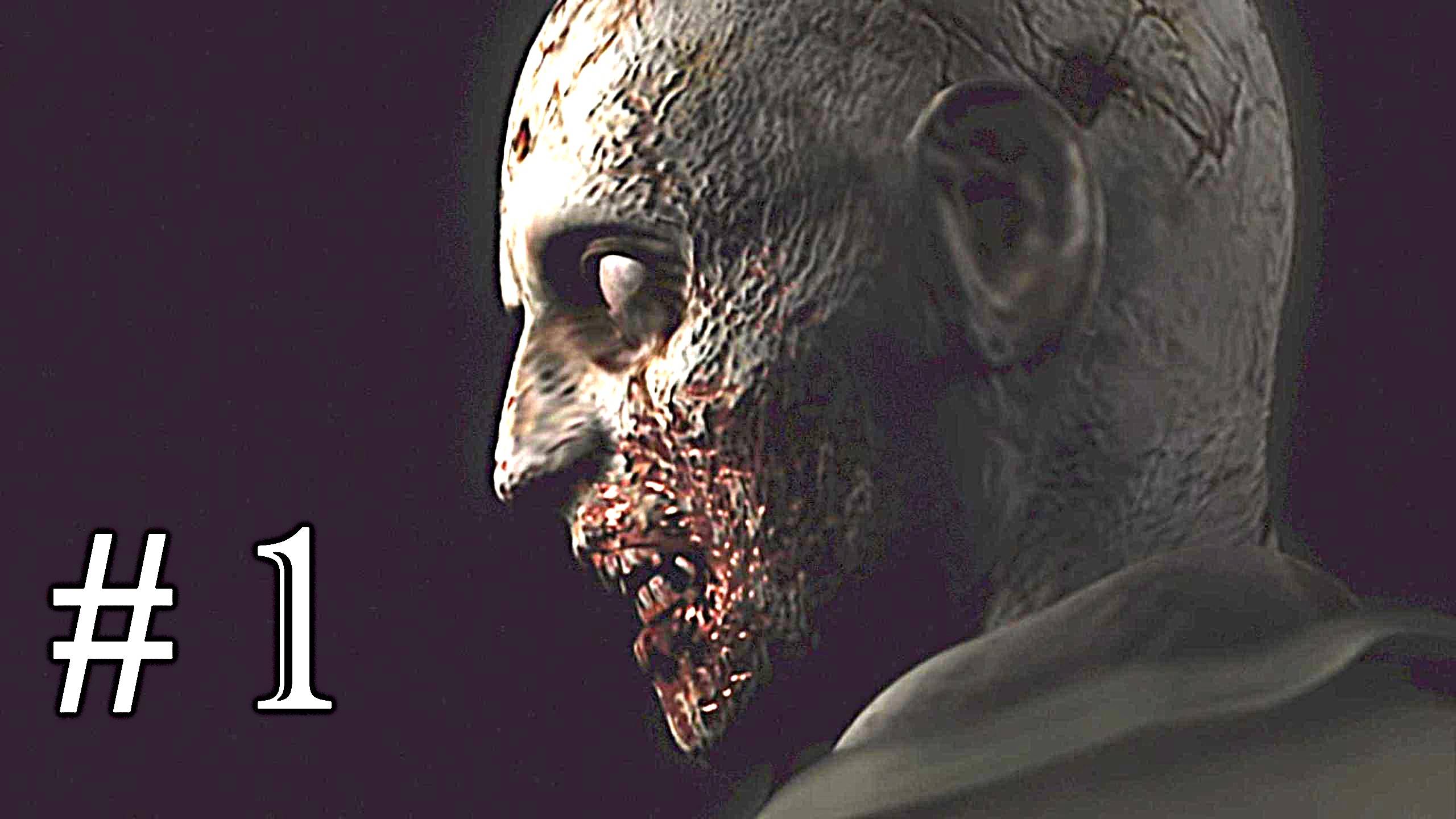 Resident Evil HD Remaster Прохождение с русской озвучкой часть 1 (особняк)