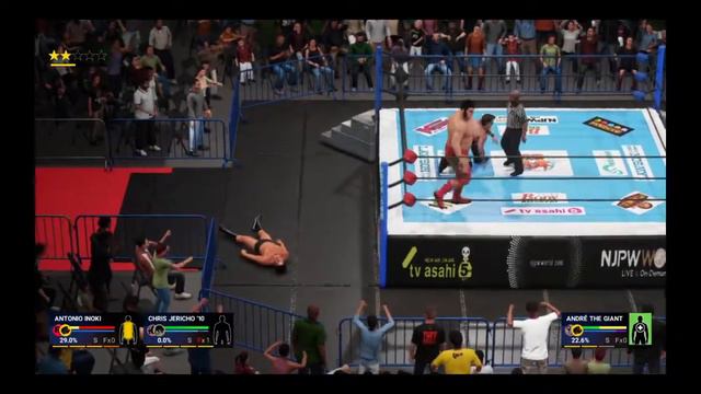 WWE 2K19 Andre the giant vs Antonio Inoki