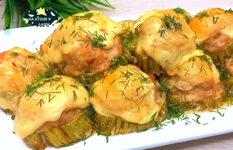 Не устаю готовить эти Вкусные и Сочные КАБАЧКИ с МЯСНОЙ НАЧИНКОЙ