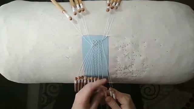Урок 2. Кружевоплетение. Парная техника плетения. Простая решётка в полный заплёт