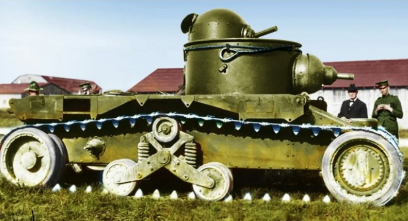 Американский средний колесно-гусеничный танк Christie M1919 M1921