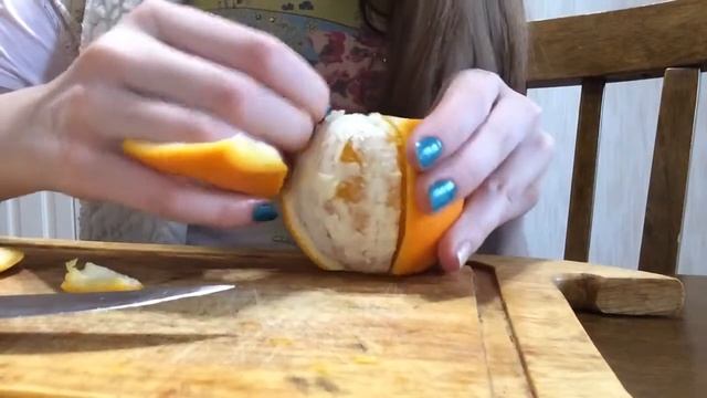 Как правильно чистить апельсины смотреть онлайн