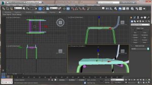 Создание офисного стула в 3D Max