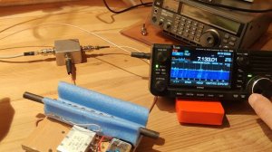 Сравнение по приему ферритовой антенны с усилителем и магнитной  рамочной антенны с усилителем