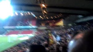 Oh Gary Gary, Gary Gary Gary Gary Gary Speed chant v Nottingham Forest 29/11/11