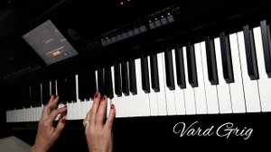 Հուշեր-Խաչատուր Ավետիսյան/piano by cover Vard Grig