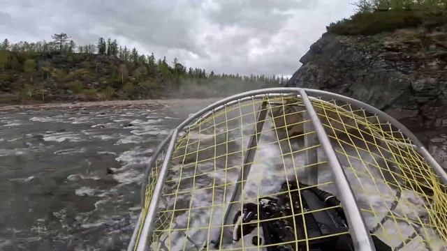 Аэролодка Берег 520 с мотором хонда L15 110л.с смотреть онлайн