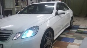Mercedes E шка w212 на запуск