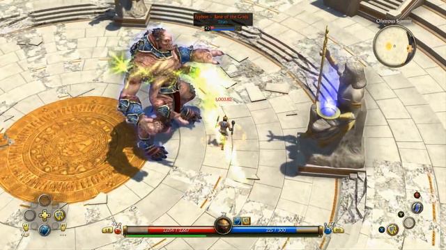 Titan Quest - Typhon, bane of the Gods Xbox One X gameplay смотреть онлайн
