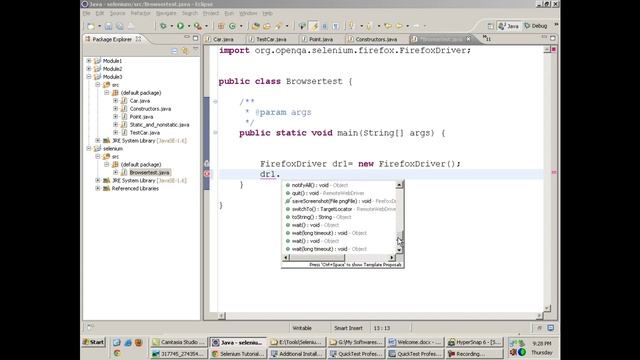 Selenium training Day 3   IDE, RC, Webdriver Maven SVN Flash Database Testing