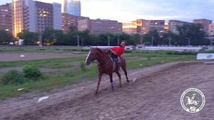 Казачья Джигитовка на закате