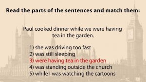 Past simple and Past Continuous. Видеоурок по английскому языку 5-6 класс