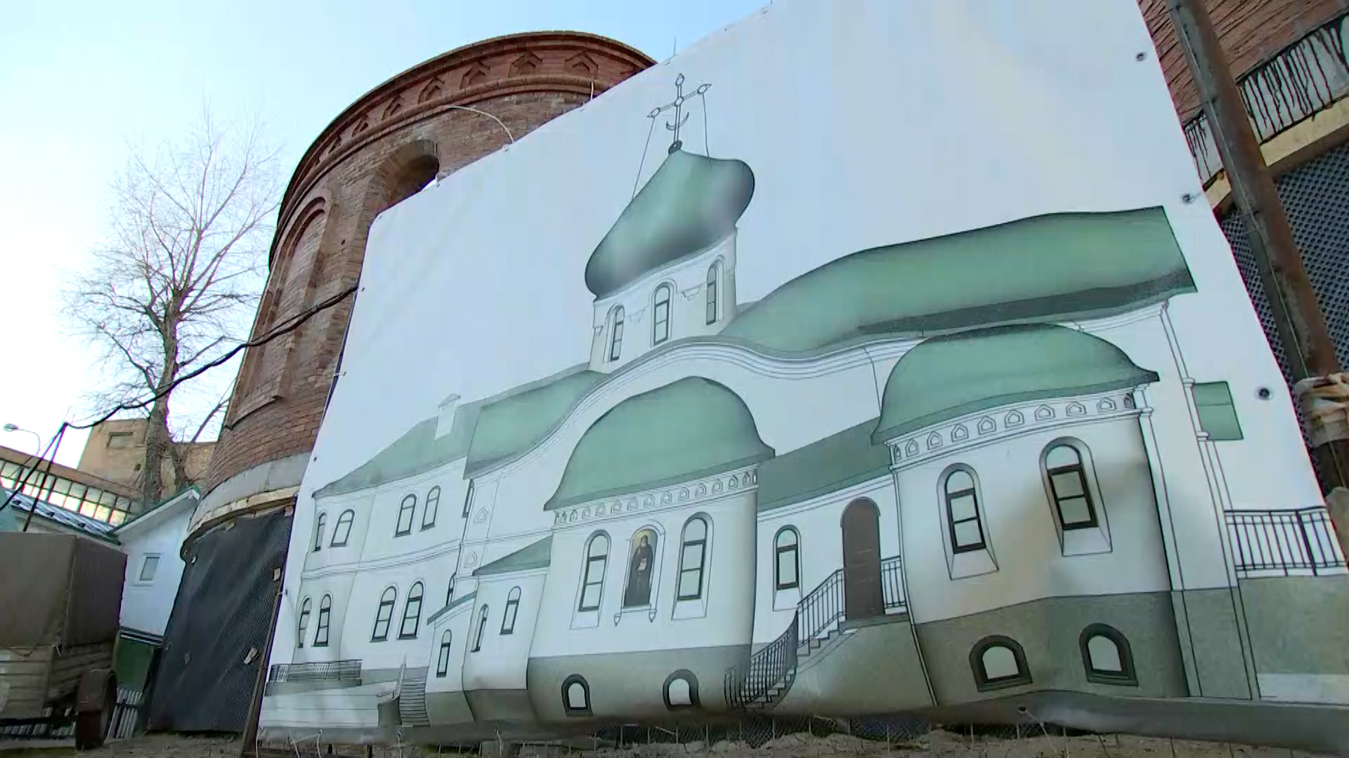 В Москве возводят храм в честь Александра Свирского / События на ТВЦ