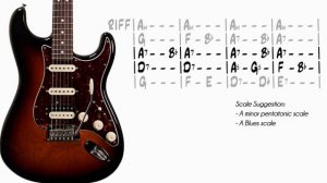 Heavy Blues Groove In A Minor _ Guitar Backing Track (