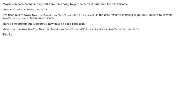 Magento: Adding the Now date/time format in Magento (2 Solutions!!)