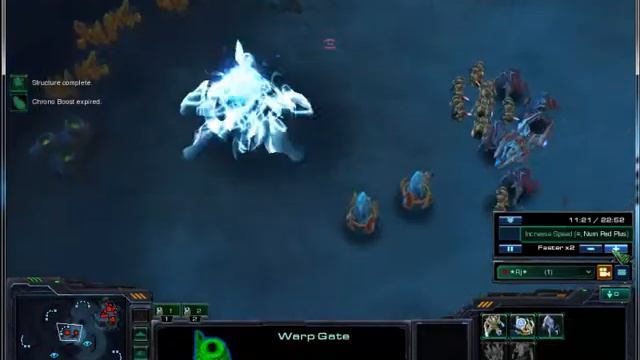 Starcraft 2 Protos vs. Zerg offensive -by RJ смотреть онлайн