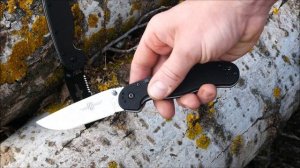 Ontario RAT-1, RAT-1A - легендарные складные ножи