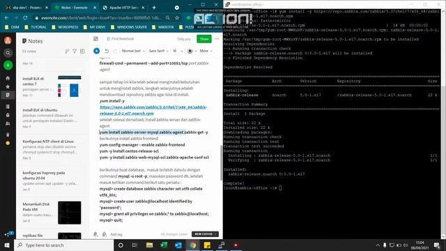 How to Install Zabbix 5.0 on Centos 7 ? смотреть онлайн