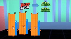 Numberblocks The Team Factor 2 but it's Cartoonblocks