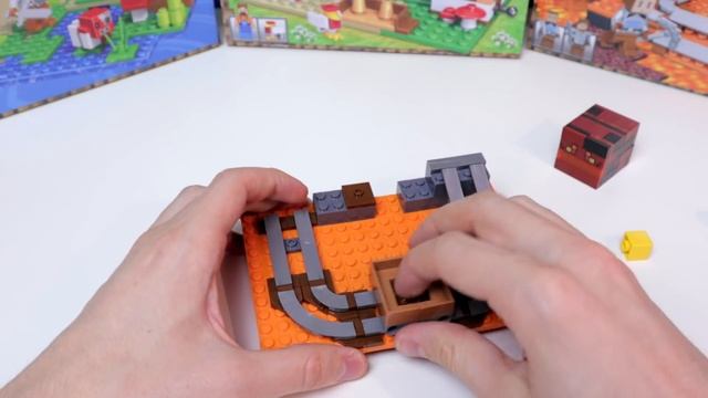 LEGO Minecraft из Китая - Ферма, Ад и Грибной остров смотреть онлайн