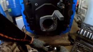 Чистка котла и замена дверцы Buderus Logano G 125