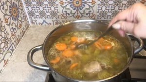 Рассольник из гусиных потрошков. Не суп, а сказка!#рассольник #суп #гуси