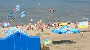 Ейск Пляж Каменка Аквапарк
