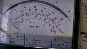 Измерение ВЧ напряжения "В7-15" и двумя приставками к мультиметру.