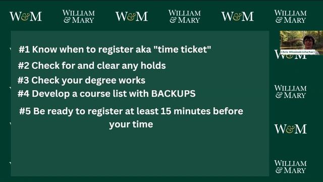 Transfer Students: Summer Registration Process