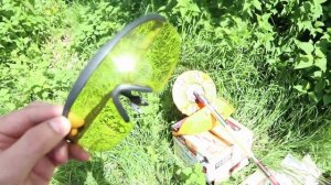 Лучшая мотокоса для очень высокой травы и кустарника. Купил себе и не пожалел.