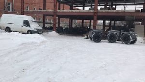 Пневмоход КИТ с прицепом