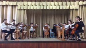 Образцовый камерный ансамбль Элегия, Р. Паулс "Бабочки на снегу"