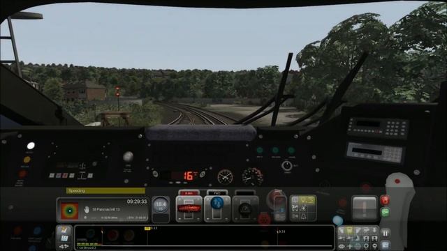 Train Simulator 2014 London-Faversham high speed train. Faversham to London 5X Speed