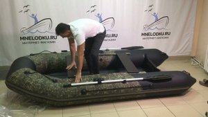САМАЯ ХОДОВАЯ лодка в новом цвете - Таймень NX 3200 НДНД камуфляж камыш