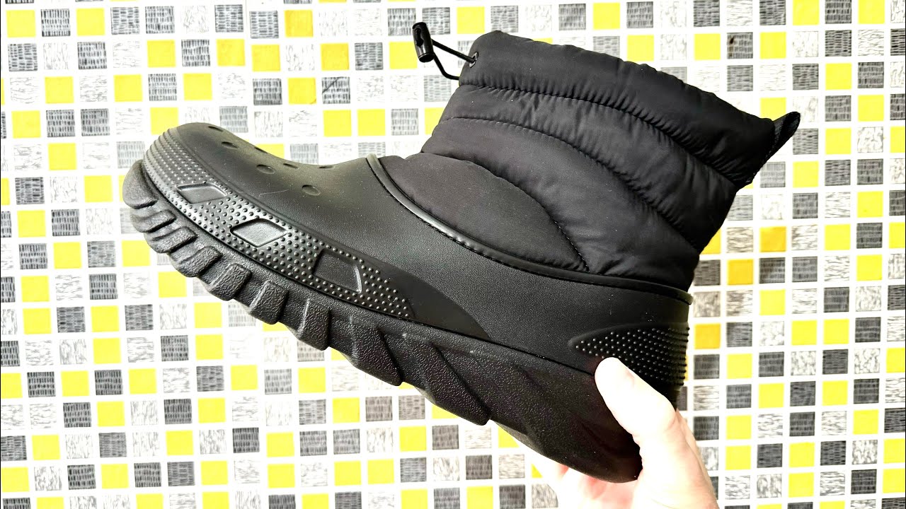 Распаковка Дутики CROCS DUET MAX ll BOOT ХОРОШИ смотреть онлайн