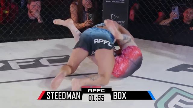 LEVI STEEDMAN VS INDY BRIAR  APFC8  FIRST PRO WOMENS BOUT IN APFC HISTORY! FULLFIGHT