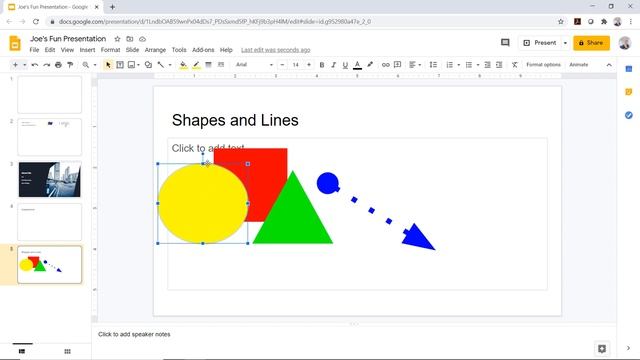 Google Slides Beginner Tutorial