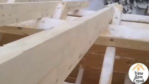 СКОЛЬЗЯЩЕЕ КРЕПЛЕНИЕ СТРОПИЛ / Монтаж скользящих элементов стропильной системы / Плавающая кровля