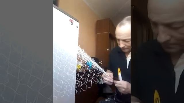 Вязание кастинговой сети для рыбалки