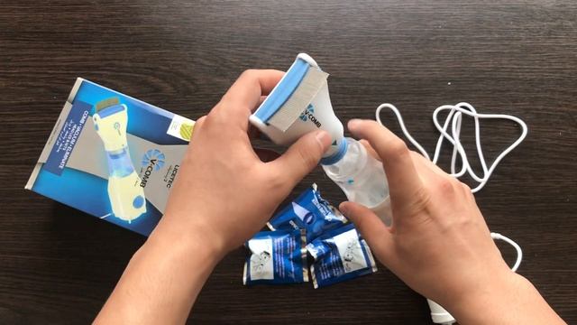 Моя распаковка Электрческого гребня от вшей. Аппарат который  реально работает, и сэкономит время смотреть онлайн