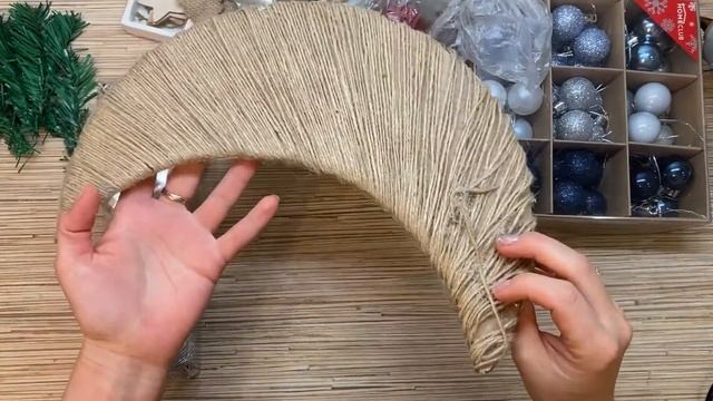 DIY Полумесяц своими руками. Новогодний МК полумесяц, с помощью товаров Fix Price.